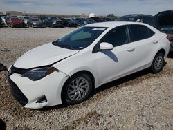 Toyota Corolla salvage cars for sale: 2017 Toyota Corolla L