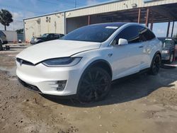 Tesla Model x salvage cars for sale: 2018 Tesla Model X