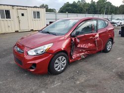 Hyundai Accent salvage cars for sale: 2017 Hyundai Accent SE