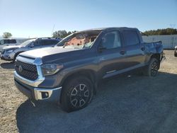 Toyota Tundra salvage cars for sale: 2019 Toyota Tundra Crewmax SR5