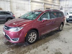 Chrysler Pacifica salvage cars for sale: 2018 Chrysler Pacifica Limited