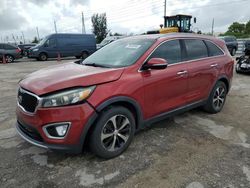 KIA Sorento salvage cars for sale: 2017 KIA Sorento EX