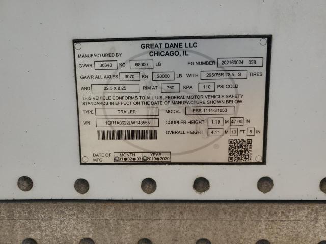 2020 Great Dane Trailer