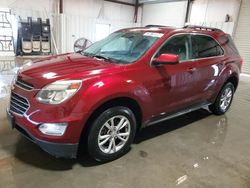 Chevrolet salvage cars for sale: 2017 Chevrolet Equinox LT