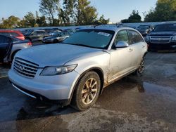 Infiniti salvage cars for sale: 2007 Infiniti FX35