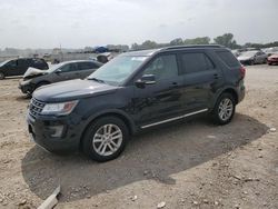 Ford salvage cars for sale: 2017 Ford Explorer XLT