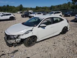 Honda Civic salvage cars for sale: 2018 Honda Civic Sport