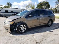 Honda Odyssey ex salvage cars for sale: 2012 Honda Odyssey EX