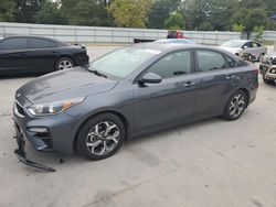 KIA Forte salvage cars for sale: 2019 KIA Forte FE