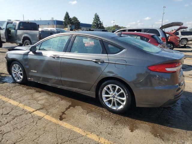 2019 Ford Fusion SE