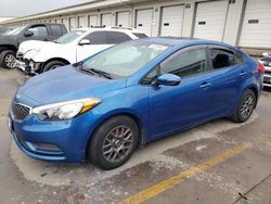 KIA salvage cars for sale: 2015 KIA Forte LX