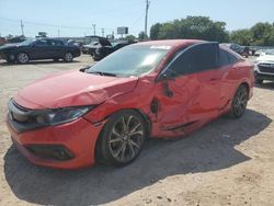 Honda Civic salvage cars for sale: 2020 Honda Civic Sport