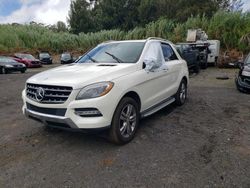 Mercedes-Benz salvage cars for sale: 2013 Mercedes-Benz ML 350 4matic