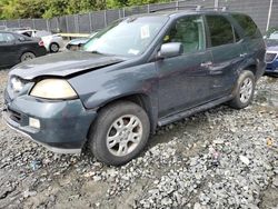 Acura mdx salvage cars for sale: 2004 Acura MDX Touring