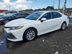 Salvage cars for sale from Copart Homestead, FL: 2024 Toyota Camry LE