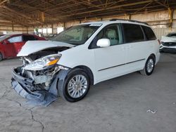 Toyota Sienna xle salvage cars for sale: 2009 Toyota Sienna XLE