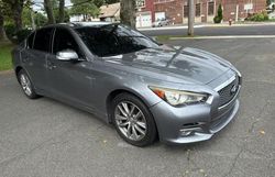 Salvage cars for sale from Copart Glassboro, NJ: 2015 Infiniti Q50 Base