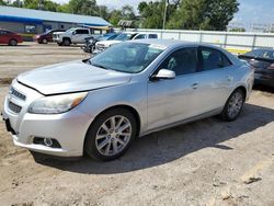 Chevrolet Malibu salvage cars for sale: 2013 Chevrolet Malibu 2LT