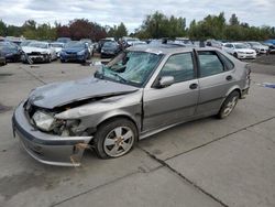 Saab salvage cars for sale: 2002 Saab 9-3 SE