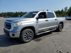 Toyota Tundra salvage cars for sale: 2015 Toyota Tundra Crewmax SR5