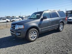 Ford Expedition salvage cars for sale: 2017 Ford Expedition Limited