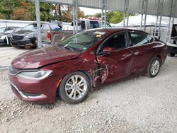 Chrysler 200 salvage cars for sale: 2015 Chrysler 200 Limited