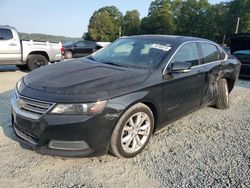 Chevrolet Impala salvage cars for sale: 2016 Chevrolet Impala LT