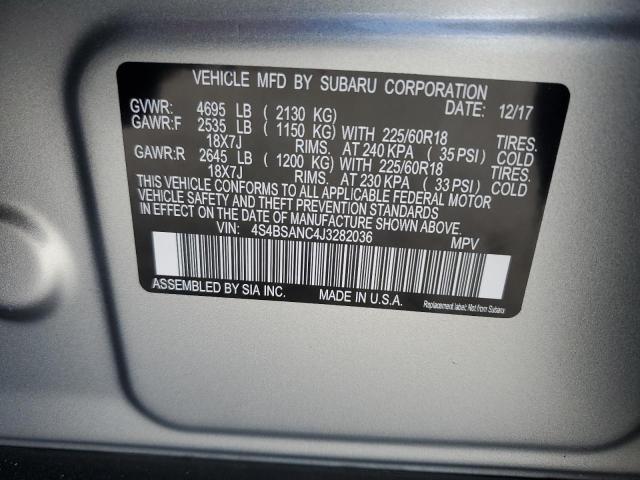 2018 Subaru Outback 2.5I Limited