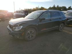 Volkswagen Tiguan salvage cars for sale: 2018 Volkswagen Tiguan SE