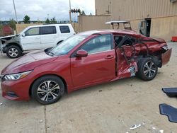 Salvage cars for sale from Copart Gaston, SC: 2022 Nissan Sentra SV