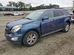 Chevrolet salvage cars for sale: 2016 Chevrolet Equinox LT