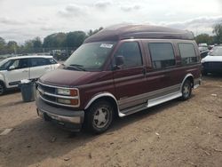 Chevrolet Express g1500 salvage cars for sale: 2001 Chevrolet Express G1500