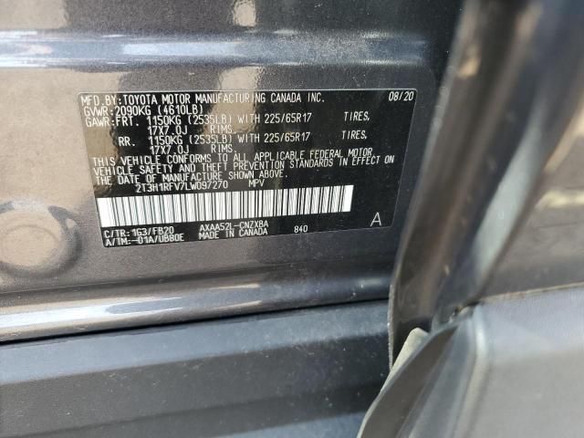 2020 Toyota Rav4 LE