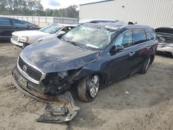 KIA Sorento salvage cars for sale: 2017 KIA Sorento LX