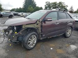 Salvage cars for sale from Copart Finksburg, MD: 2012 KIA Sorento SX