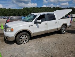 Ford salvage cars for sale: 2008 Ford F150 Supercrew