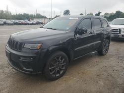 Jeep salvage cars for sale: 2021 Jeep Grand Cherokee Overland