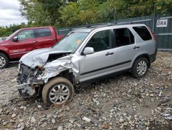 Honda crv salvage cars for sale: 2006 Honda CR-V EX