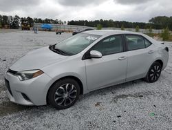 Toyota salvage cars for sale: 2015 Toyota Corolla L