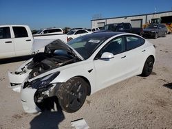 Tesla salvage cars for sale: 2021 Tesla Model 3