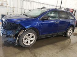 Ford salvage cars for sale: 2013 Ford Edge SE