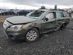 Subaru salvage cars for sale: 2017 Subaru Outback 2.5I