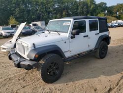 Jeep Wrangler salvage cars for sale: 2016 Jeep Wrangler Unlimited Sport