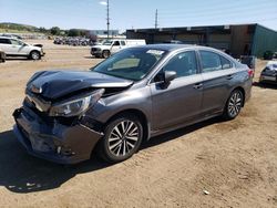 Subaru Legacy salvage cars for sale: 2018 Subaru Legacy 2.5I Premium