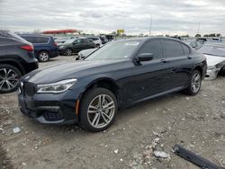 BMW 7 Series salvage cars for sale: 2018 BMW 750 XI