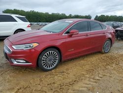 Ford Fusion Titanium hev salvage cars for sale: 2017 Ford Fusion Titanium HEV