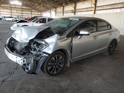 Honda Vehiculos salvage en venta: 2015 Honda Civic EX