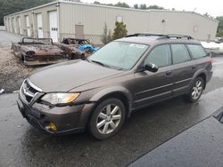 Salvage cars for sale from Copart Exeter, RI: 2008 Subaru Outback 2.5I