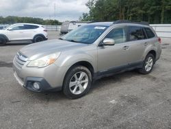 Salvage cars for sale from Copart Dunn, NC: 2014 Subaru Outback 2.5I Premium