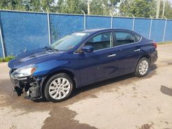 Nissan salvage cars for sale: 2019 Nissan Sentra S